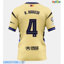 Camisa de time de futebol Barcelona Ronald Araujo #4 Replicas 2º Equipamento 2025-26 Manga Curta